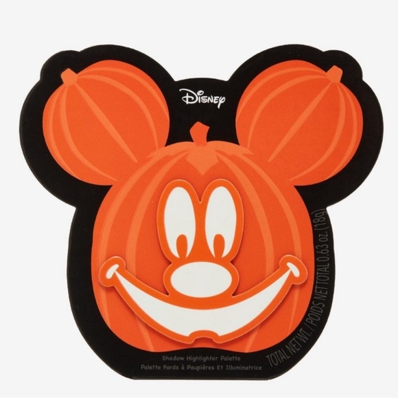 Disney Other - Disney Halloween Mickey Mouse Pumpkin Eyeshadow & Highlighter Palette